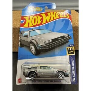 2021 Hot Wheels HW Screen Time 8/10 Back To The Future Time Machine 167/250 Gray